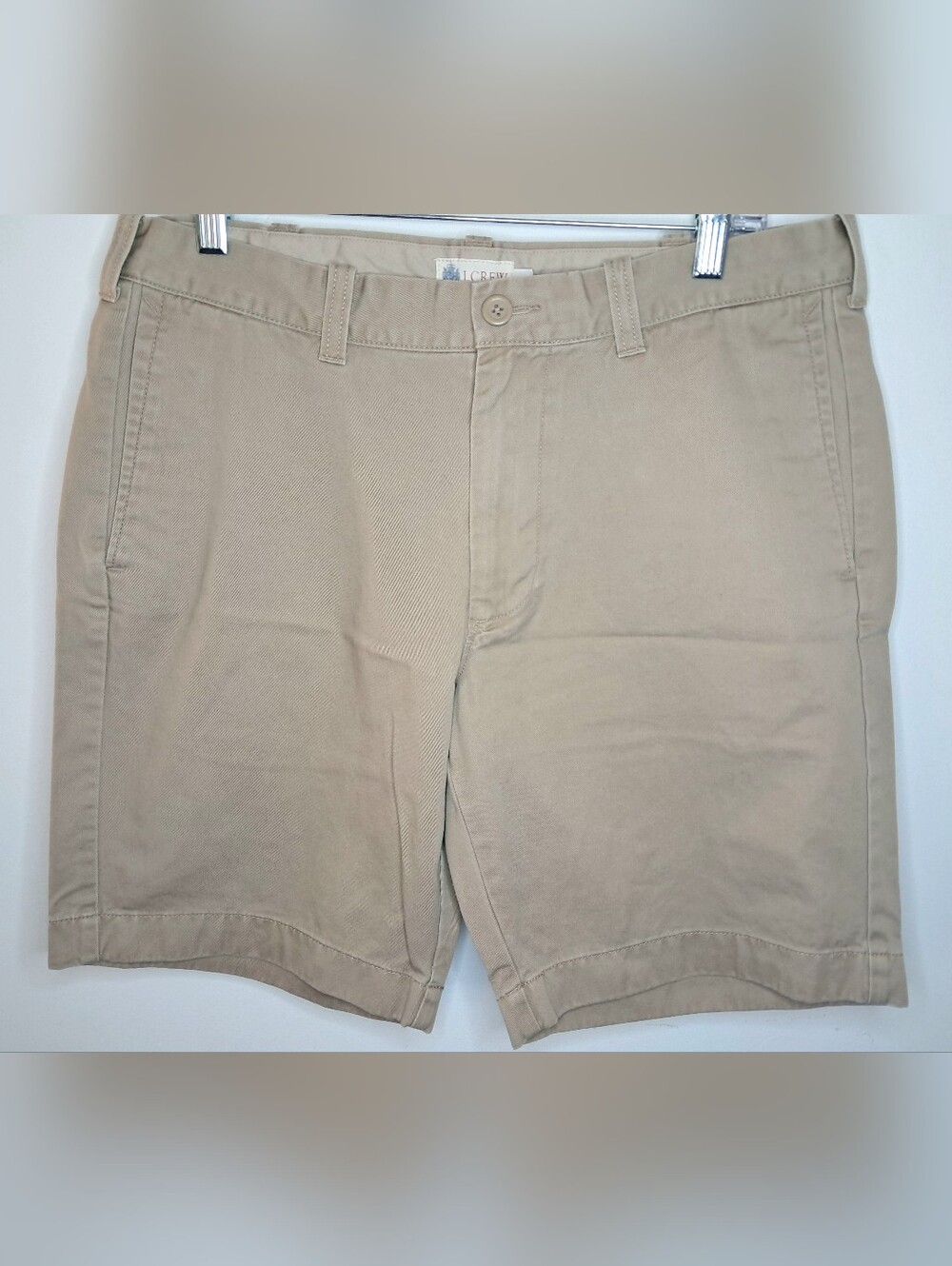 J. Crew Men's Cotton Khaki Chino Shorts Size 34